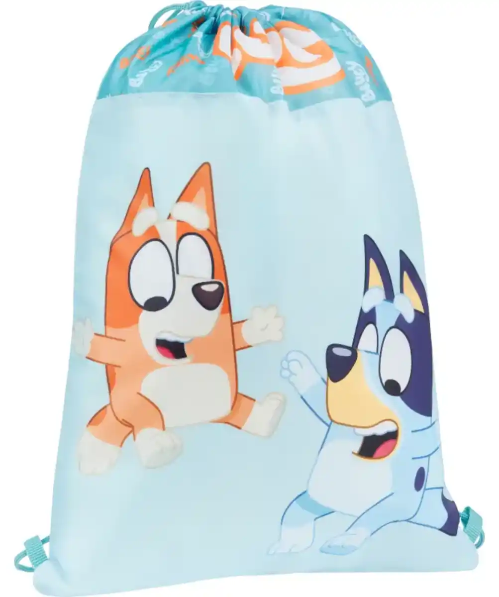 Bild 1 von Sportbeutel, hellblau bedruckt