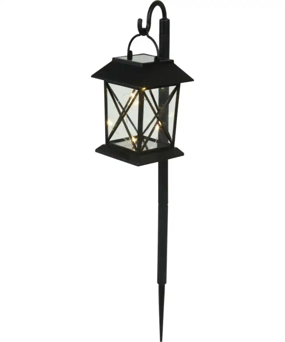 Bild 1 von Solar-Laterne am Stab, schwarz