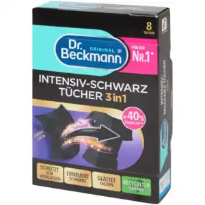 Dr. Beckmann 3-in-1 Farbschutztücher Schwarz