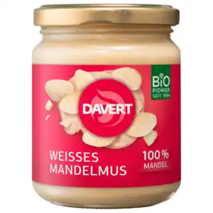 Davert Bio Weißes Mandelmus 250g