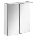 Bild 1 von Mid.you Spiegelschrank, Weiß, Metall, F, 60x69.5x23.5 cm, Badezimmer, Badezimmerspiegel, Spiegelschränke, F