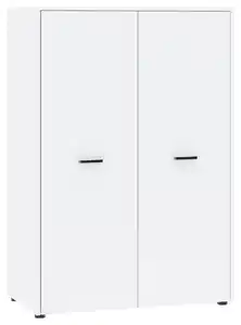 Kleiderschrank Kivo Weiß, Weiß