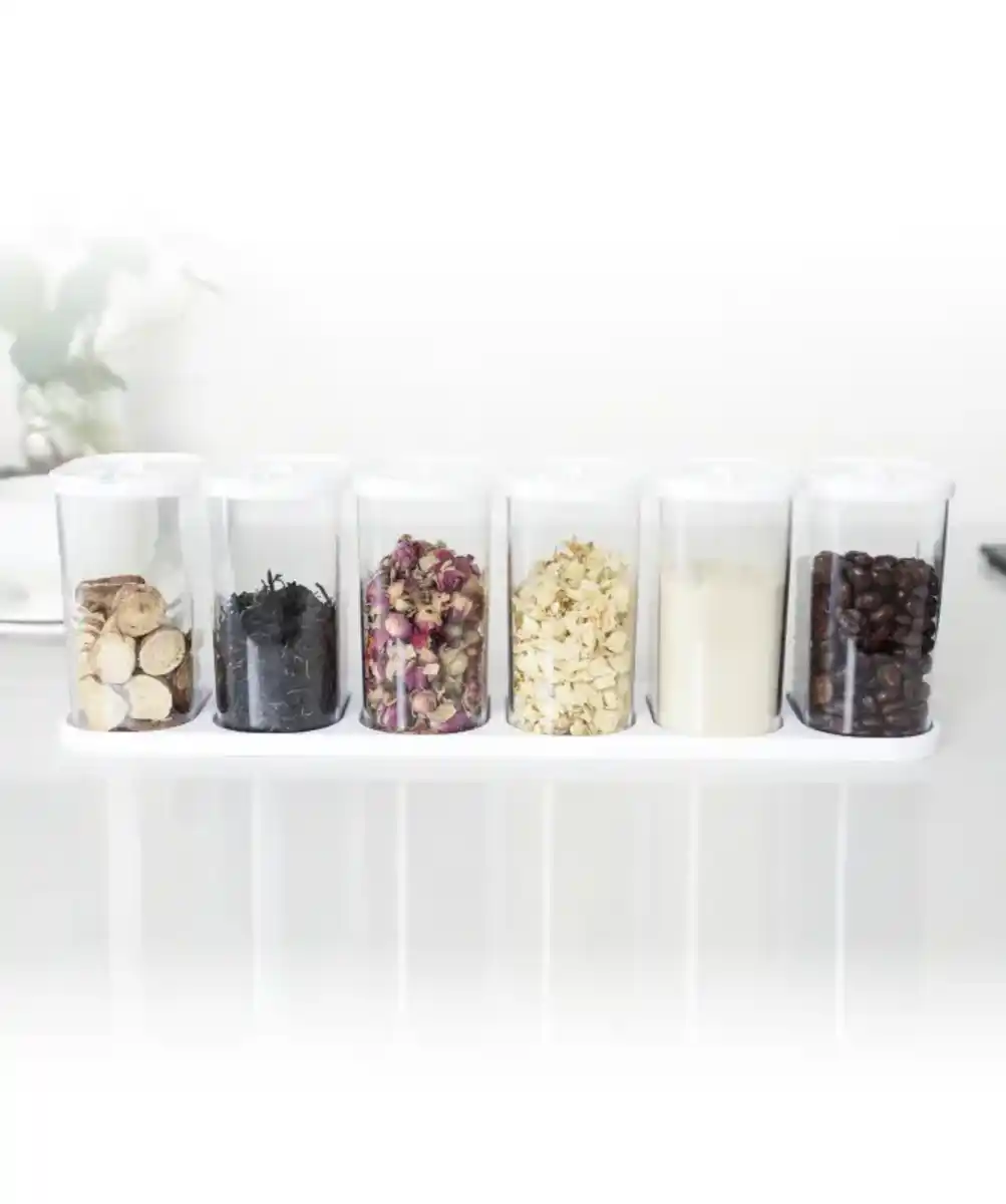 Bild 1 von Vorratsdosen mit Tablett, klar