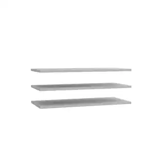 Einlegeboden Zubehör in Grau 3er Set, Grau