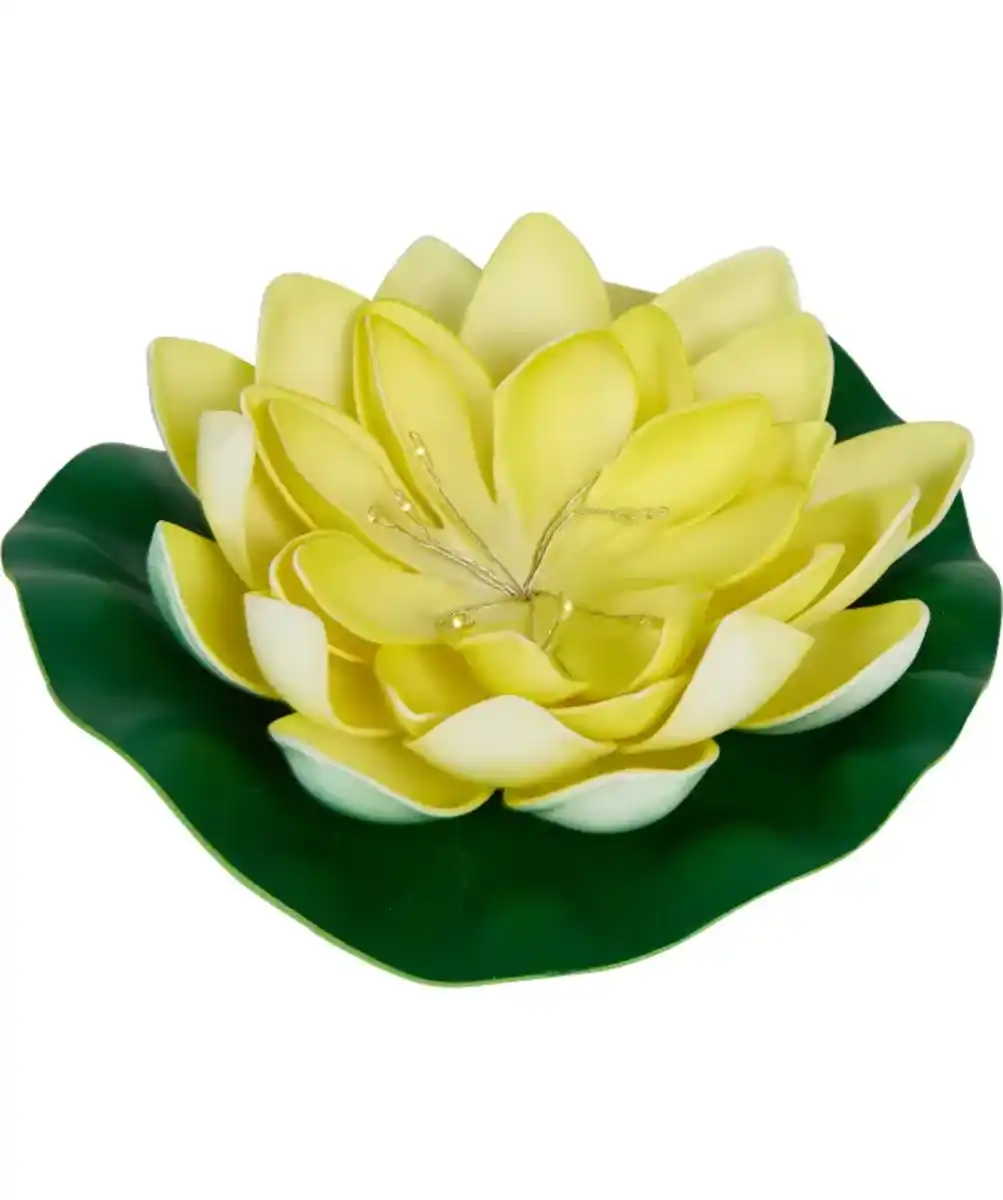 Bild 1 von Solarleuchte Seerose, gelb