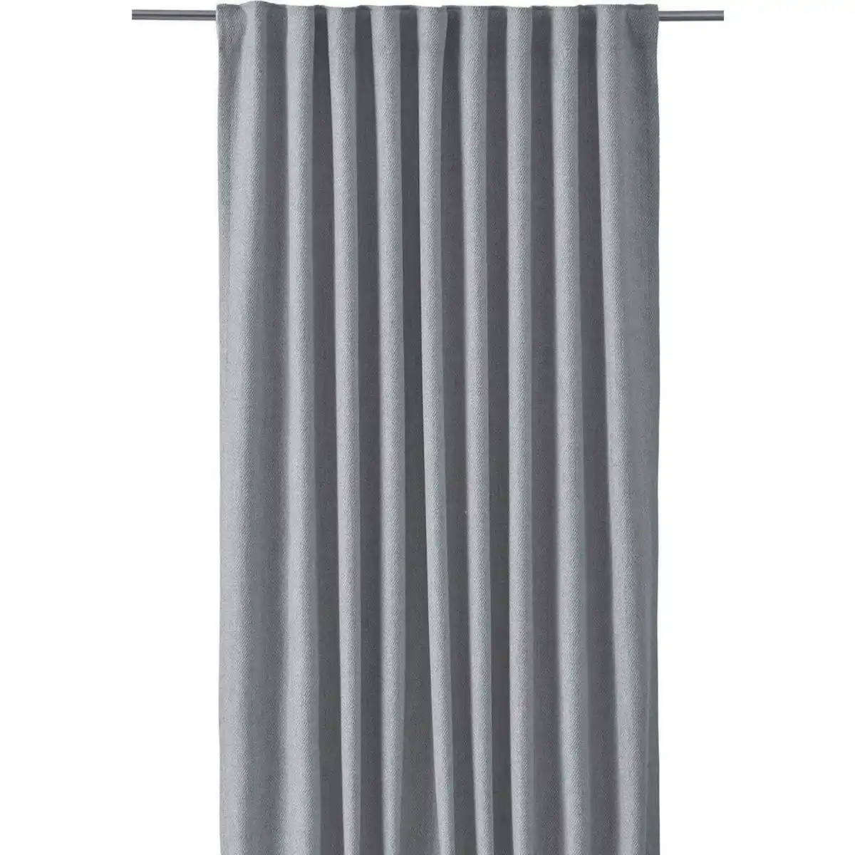 Bild 1 von Svanefors Fertigvorhang Greenwich, Grau, Textil, Uni, 140x280 cm, Oeko-Tex® Standard 100, Wohntextilien, Gardinen & Vorhänge, Fertiggardinen, Fertiggardinen