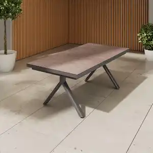 Gartentisch Dublin Dunkelgrau, Dunkelgrau