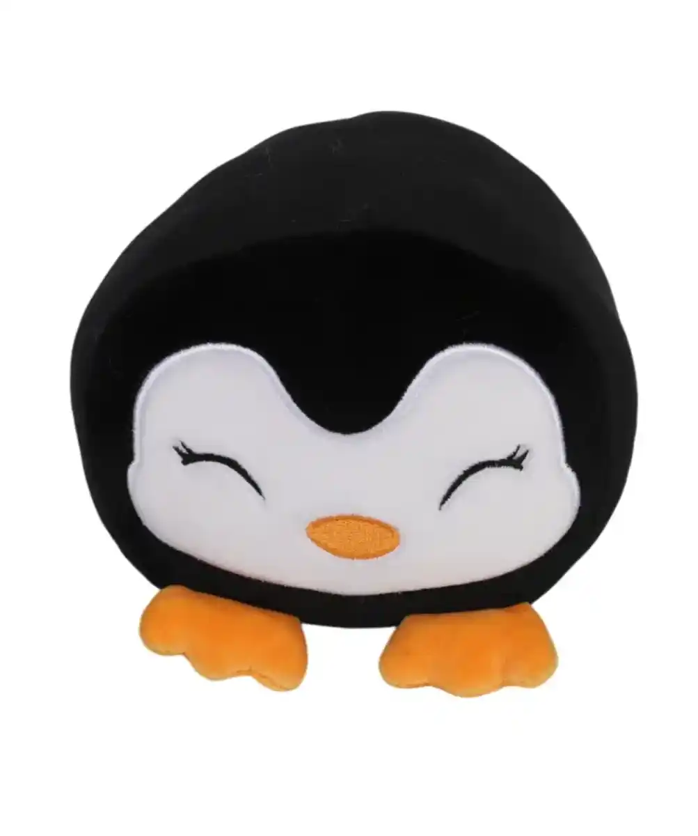 Bild 1 von Rundes Plüschtier, schwarz