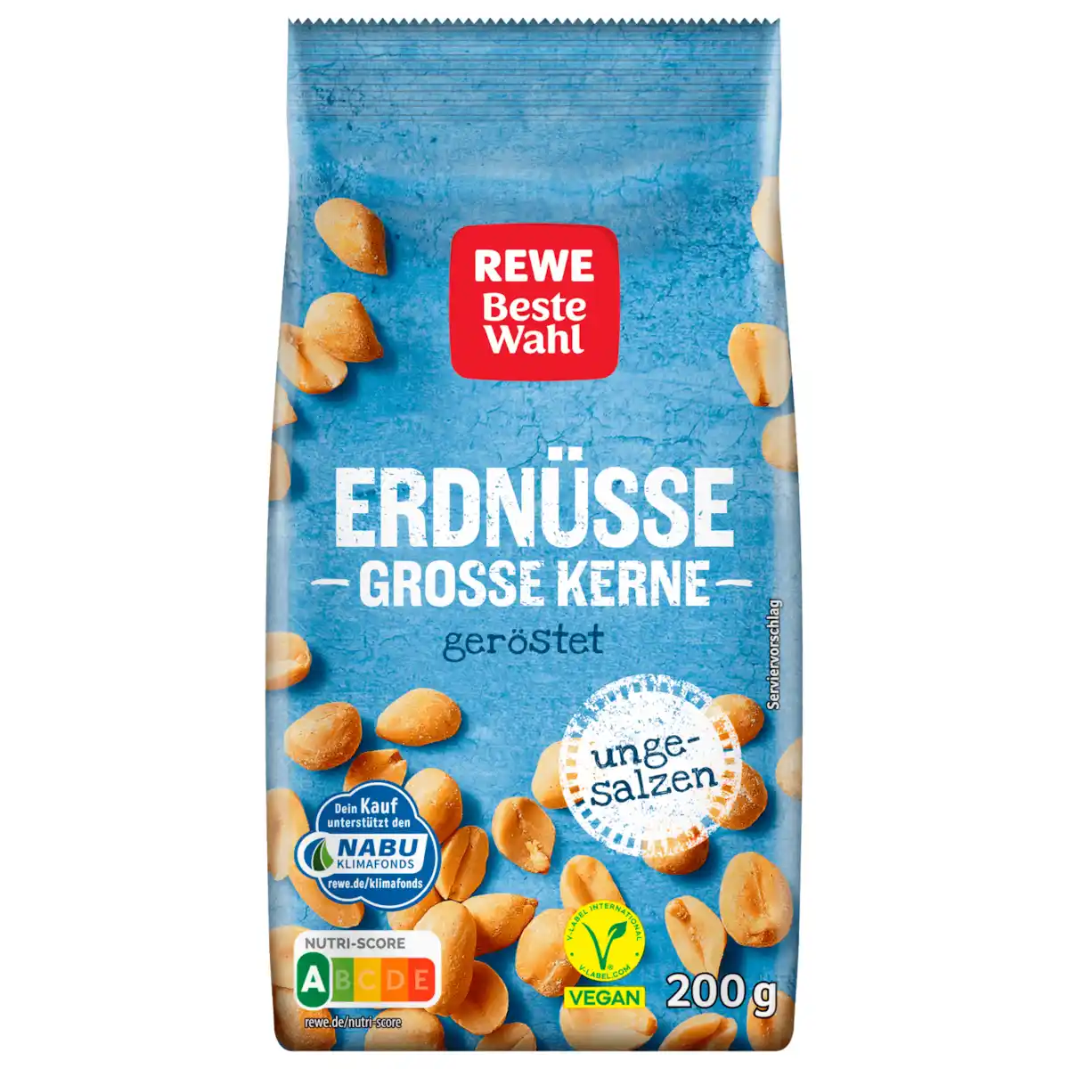 Bild 1 von REWE Beste Wahl Erdnüsse grosse Kerne geröstet 200g