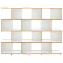 Bild 1 von Tojo Aktenregal, Weiß, Buche, Holzwerkstoff, 198x149x37.5 cm, FSC Mix, FSC 100%, erweiterbar, umfangreiches Zubehör erhältlich, in verschiedenen Größen erhältlich, Arbeitszimmer, Büroregale, A