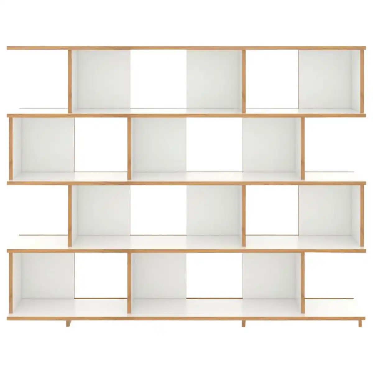 Bild 1 von Tojo Aktenregal, Weiß, Buche, Holzwerkstoff, 198x149x37.5 cm, FSC Mix, FSC 100%, erweiterbar, umfangreiches Zubehör erhältlich, in verschiedenen Größen erhältlich, Arbeitszimmer, Büroregale, A