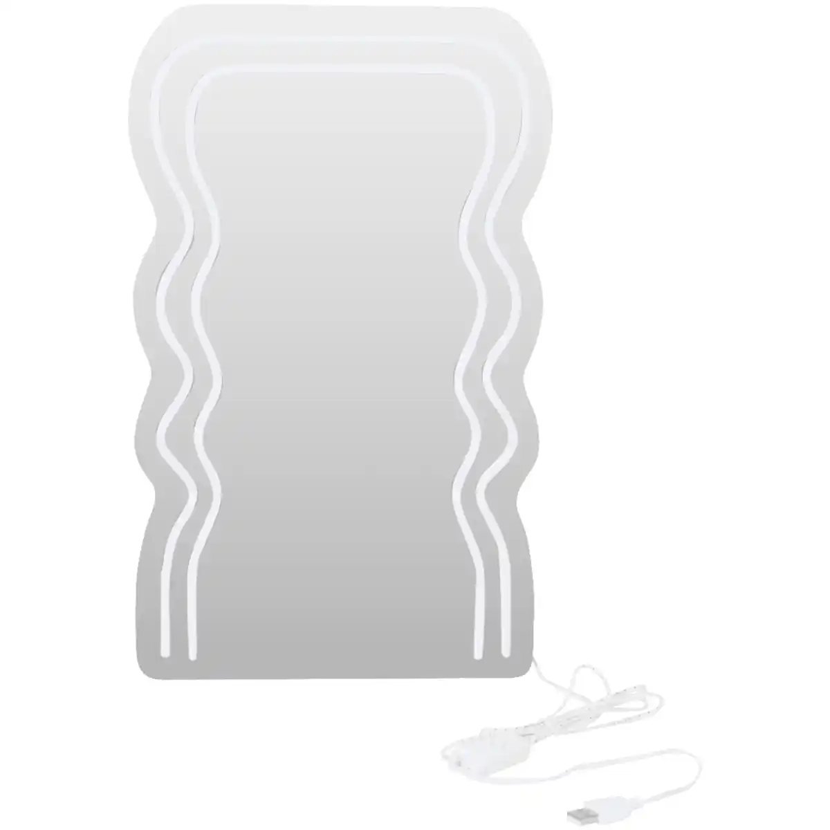 Bild 4 von Spiegel mit Neonbeleuchtung