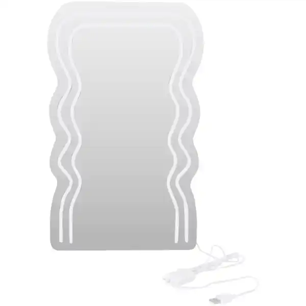 Bild 4 von Spiegel mit Neonbeleuchtung