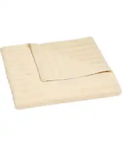 Duschtuch mit Streifenstruktur, Beige