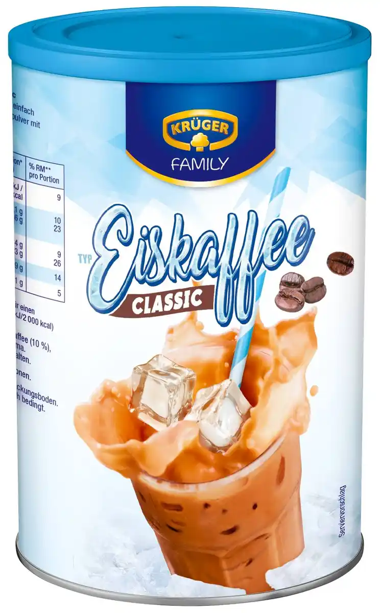 Bild 1 von KRÜGER Eiskaffee, 275-g-Dose