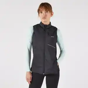 KIPRUN Laufweste Damen - Run 500 Warm schwarz