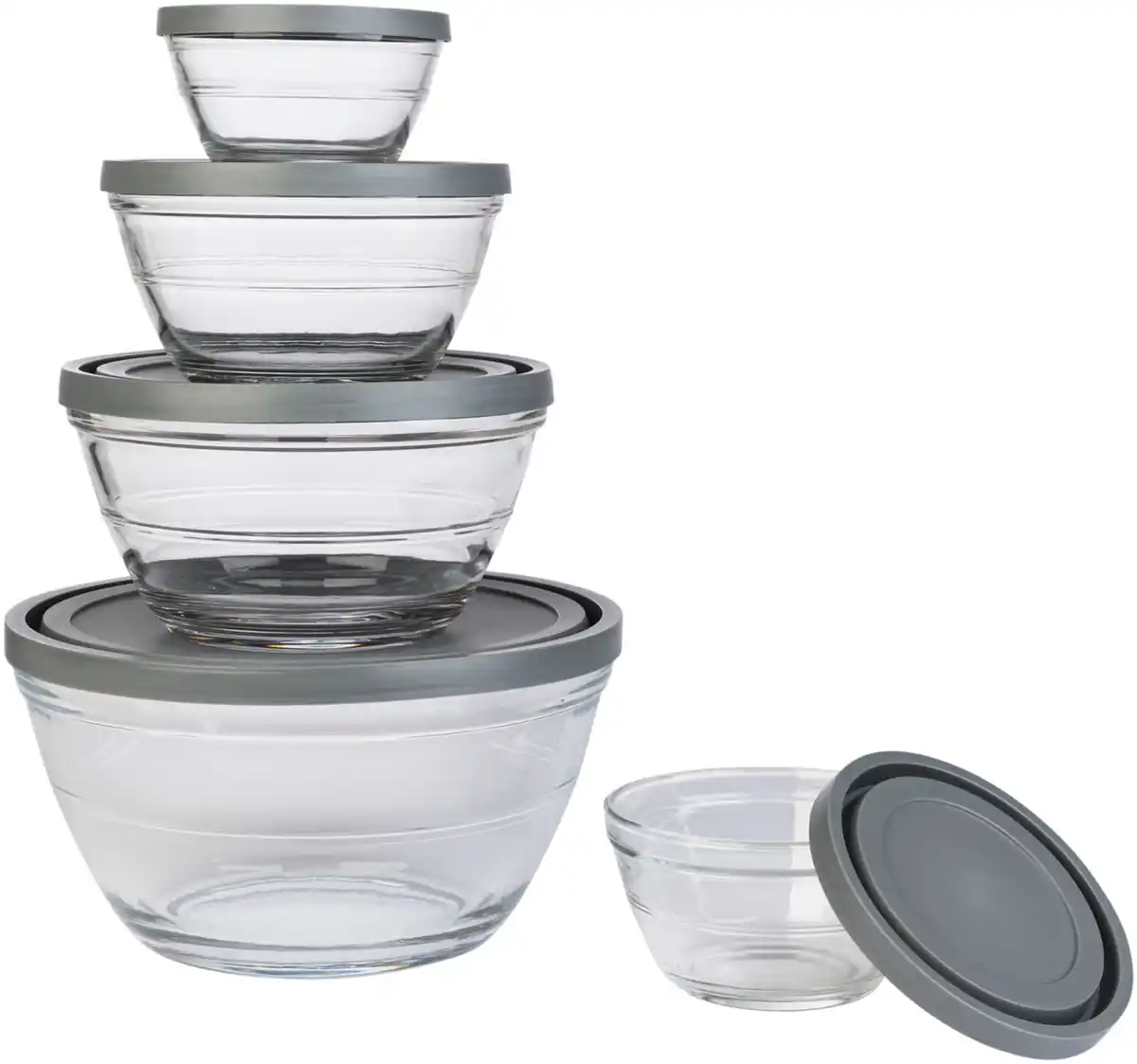 Bild 1 von SPICE&SOUL® Glasschüssel-Set, 5-teilig