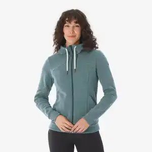 QUECHUA Sweatshirt Damen atmungsaktiv Wandern - NH500