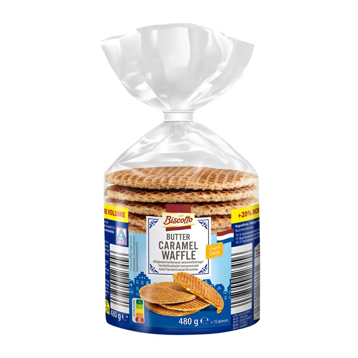 Bild 1 von BISCOTTO Karamellwaffeln XXL