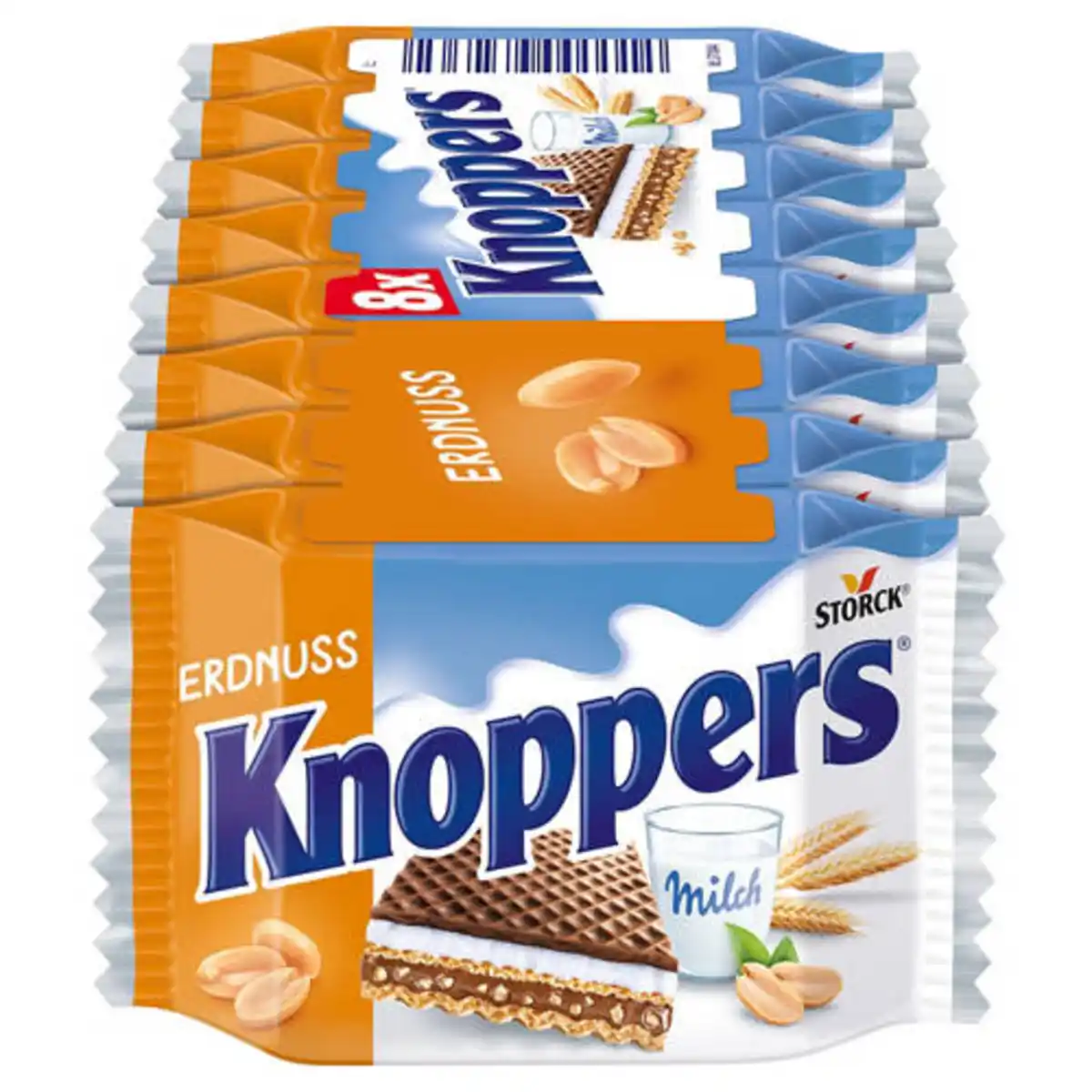 Bild 1 von STORCK Knoppers Waffelschnitte 200 g, Erdnuss