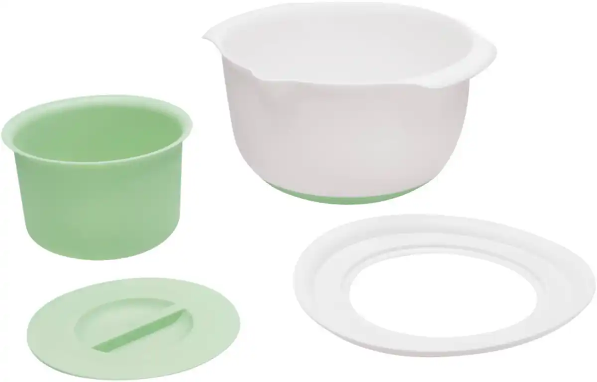 Bild 2 von SPICE&SOUL® Rührschüssel-Set 4-teilig mit Deckel und Spritzschutz, 4-teilig