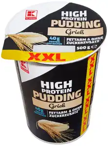 K-CLASSIC High Protein Grießpudding XXL, 500-g-Becher