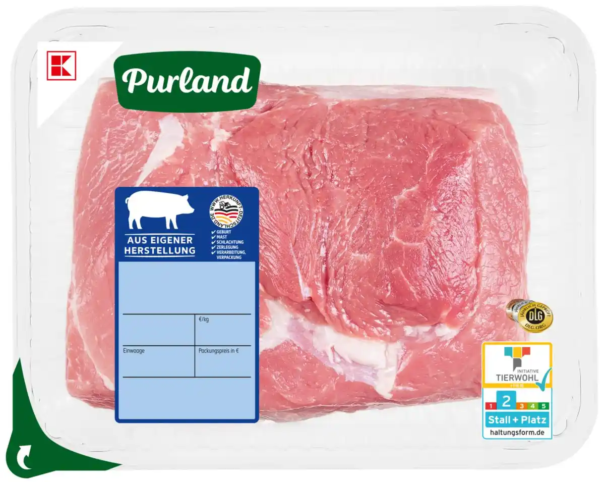 Bild 1 von K-PURLAND Schinkenkrustenbraten vom Schwein, kg