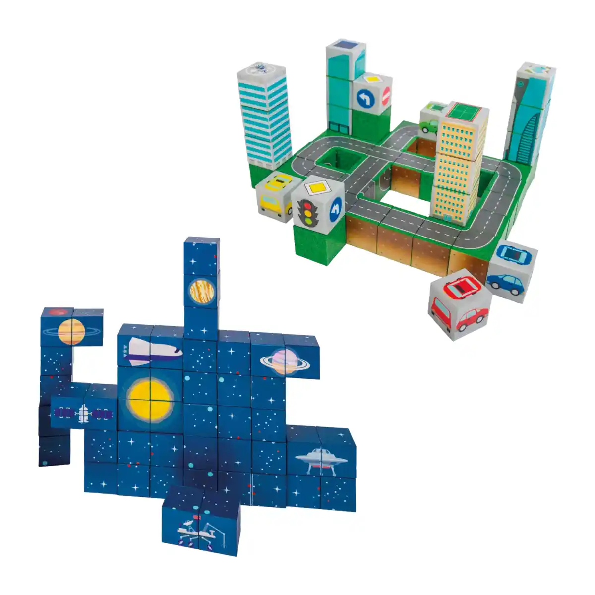 Bild 1 von TOYLINO Magnetische Bausteine