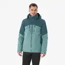 Bild 1 von QUECHUA 3-in-1-Jacke Herren bis -10 °C wasserdicht Wandern - MH500 Mountain grün