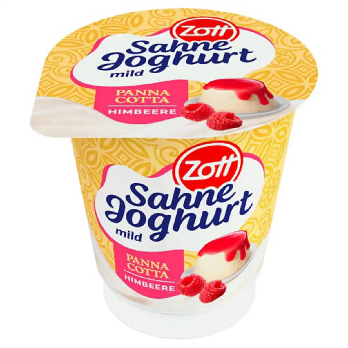 Bild 1 von ZOTT Sahnejoghurt Panna Cotta 140 g, Himbeere