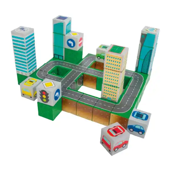 Bild 3 von TOYLINO Magnetische Bausteine