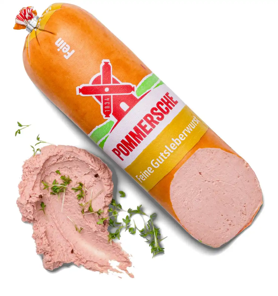 Bild 1 von RÜGENWALDER MÜHLE Pommersche Gutsleberwurst, 100 g
