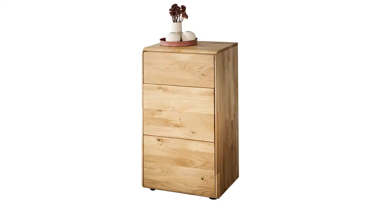 Bild 1 von Kommode mit Schublade Wildeiche massiv geölt 51 cm - YUKON