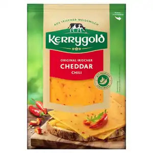KERRYGOLD Scheibenkäse 120 g, Cheddar Chili
