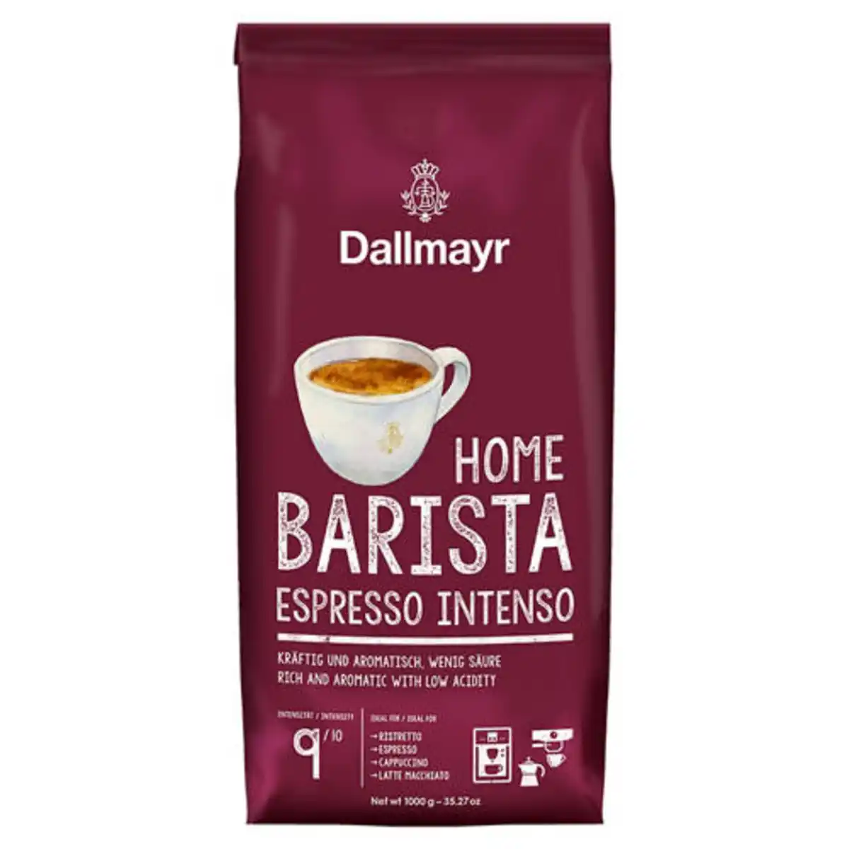 Bild 1 von DALLMAYR Home Barista 1 kg, Espresso Intenso