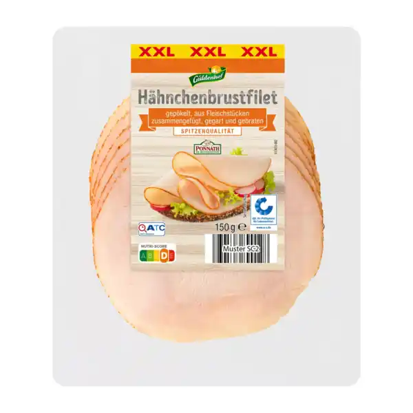 Bild 2 von GÜLDENHOF Geflügelbrust-Aufschnitt XXL