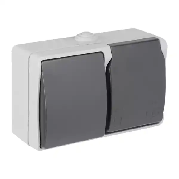 Bild 4 von WORKZONE Feuchtraum-Schalter / -Steckdose