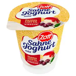 ZOTT Sahnejoghurt Panna Cotta 140 g, Kirsche