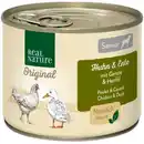 Bild 1 von REAL NATURE Nassfutter Hund, Senior, Huhn und Ente 6x200 g