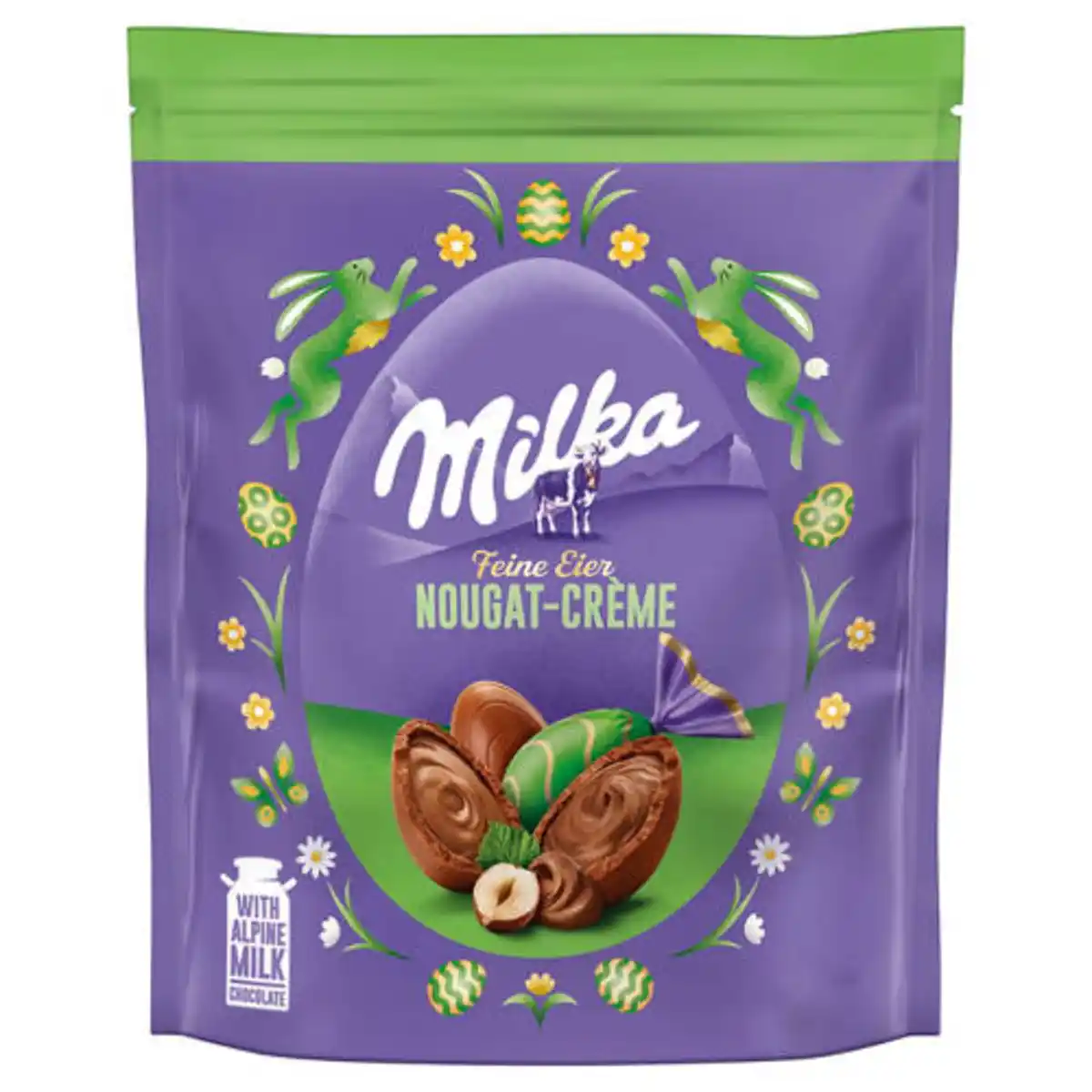 Bild 1 von MILKA Feine Eier 90 g, Nougat