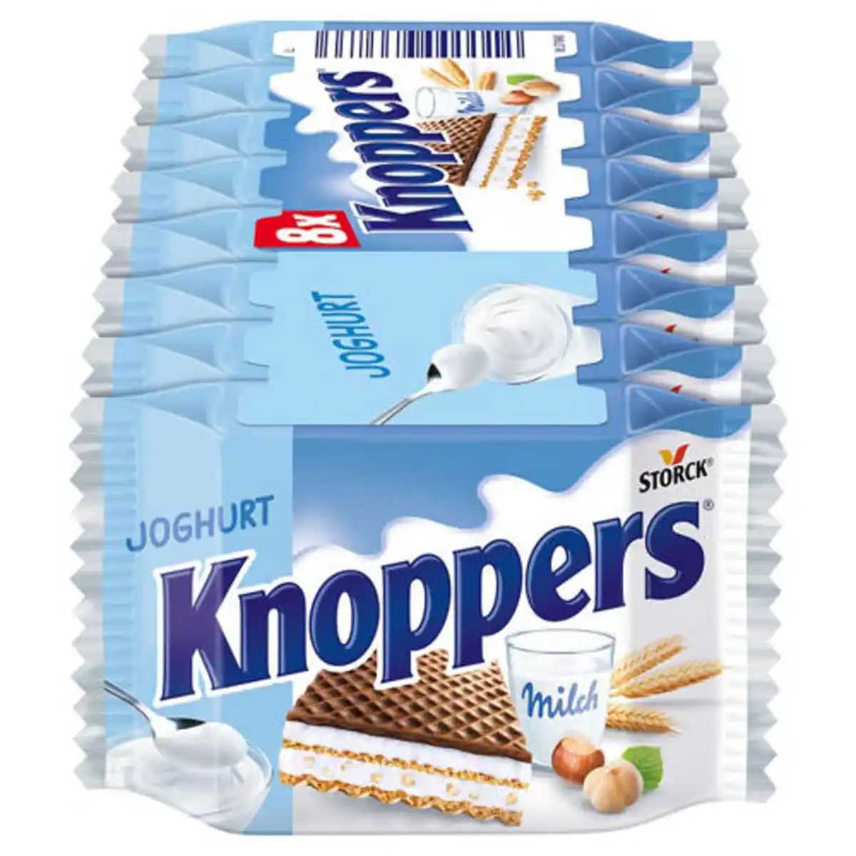 Bild 1 von STORCK Knoppers Waffelschnitte 200 g, Joghurt