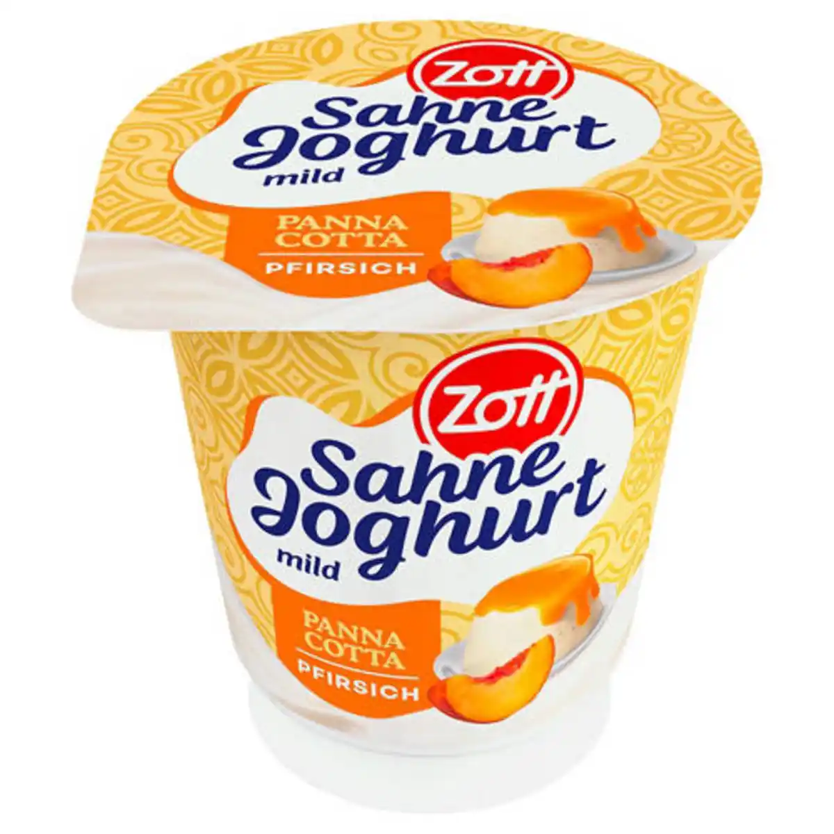 Bild 1 von ZOTT Sahnejoghurt Panna Cotta 140 g, Pfirsich
