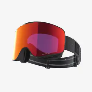 WEDZE Skibrille Snowboardbrille Erwachsene/Kinder Schönwetter - G900 C HD schwarz