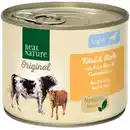 Bild 1 von REAL NATURE Light Nassfutter Hund, Adult, Rind und Kalb 6x200 g