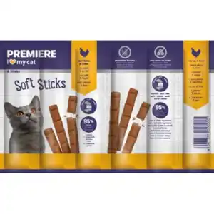 PREMIERE Soft Sticks Huhn und Leber 66x6 g