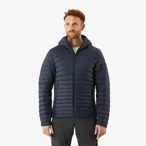 SIMOND Daunenjacke Herren Kapuze bis -5 °C Trekking - MT100 blau