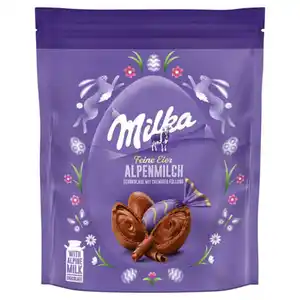 MILKA Feine Eier 90 g, Alpenmilch