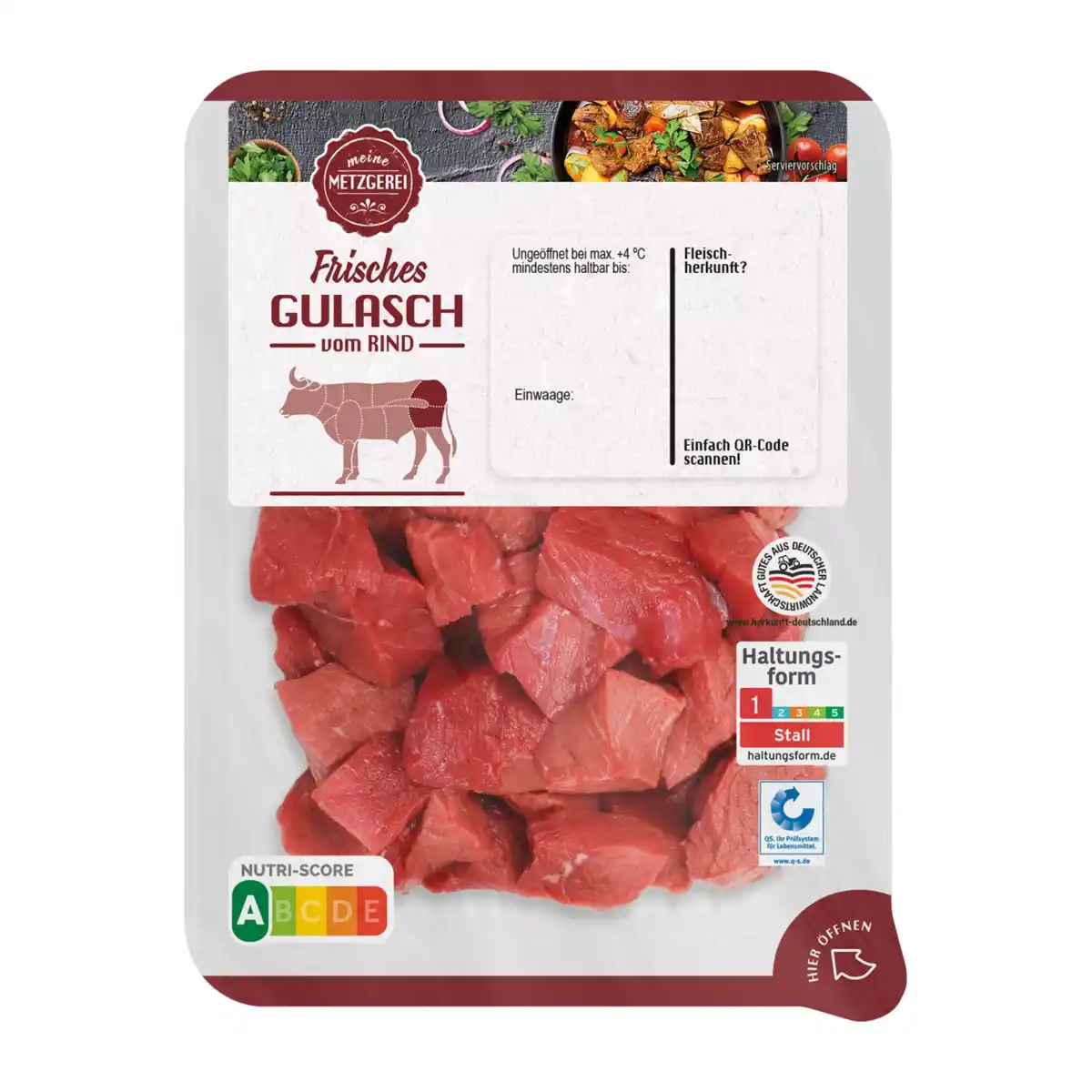 Bild 1 von MEINE METZGEREI Gulasch