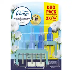 FEBREZE Duftstecker Nachfüllpack Duo 40 ml, Pure Frische