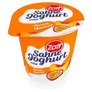 ZOTT Sahnejoghurt 140 g, Pfirsich-Maracuja